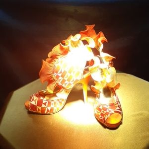 Wild Rose high heels